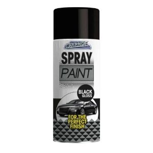 CAR PRIDE Gloss Black Car Spray Paint 400ml