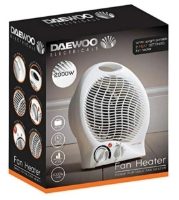 DAEWOO 2kW Upright Fan Heater