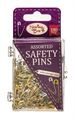 SEWING BOX 180 Pack Assorted Safety Pins