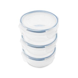 ADDIS Clip Tight 300ml Round 3 Pack