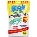 DUZZIT 10 Pack Large Nitrile Gloves