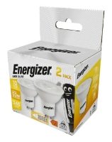 ENERGIZER 2 Pack LED GU10 345lm 10000 Hr 3000K