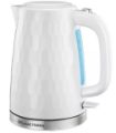 RUSSELL HOBBS 1.7L Textured Kettle Honeycomb 3KW - WHITE