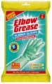 ELBOW GREASE Aqua Anti-Bacterial Bathroom Gloves Large