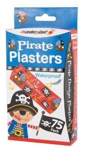 MASTERPLAST Pirate & Princess Plaster 75pk