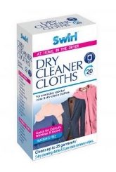 SWIRL Dry Cleaner Cloth & Stain Remover 5pk