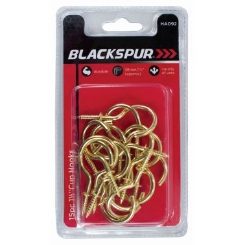 BLACKSPUR 15 Pack of 1 1/2" Cup Hooks