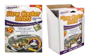 SEALAPACK Slow Cooker Bags 5pk