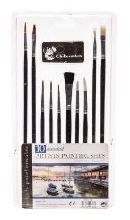 CHILTERN ARTS Assorted Artist Brushes - 10 Pack