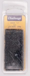 CHALLENGE 15mm Fine Cut Tacks Blister 75g