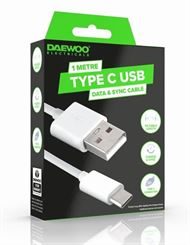 DAEWOO 1m USB-A to USB-C 1A Cable