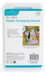 ASHLEY Plastic Chopping Board 25 x 15cm