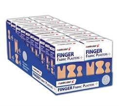 MASTERPLAST Fabric Finger Plasters 24 Pack