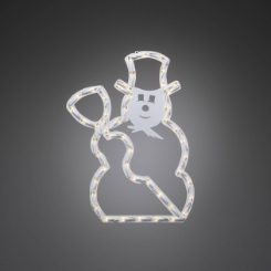 KONST SMIDE LED Snowman Window Silhouette 35 W/W Indoor