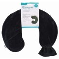 ASHLEY Neck Hot Water Bottle with Cover - Black