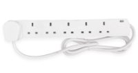 LYVIA 6 Gang 2 Metre Extension Lead (9466AS)