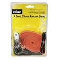 ROLSON 25mm x 4.5m Ratchet Tie Down