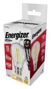 ENERGIZER FILAMENT LED GLS 806LM E27 WARM WHITE BOX DIM