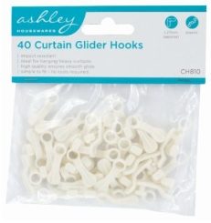 ASHLEY 40 Curtain Glider Hooks