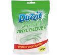 DUZZIT 10 Pack Large Vinyl Gloves