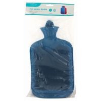 ASHLEY 1.8L Blue Hot Water Bottle