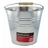 BLACKSPUR 12L Glanvanised Steel Bucket