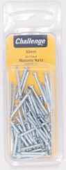 CHALLENGE 32mm Masonry Nails Blister (50)