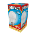EVEREADY LED GLS 470lm Warm White BC 10,000Hrs