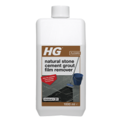 HG natural stone cement grout film remover (product 31) 1L