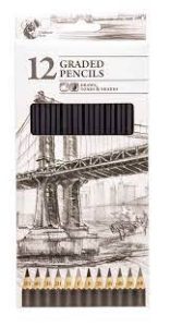 151 Atrist Graded Pencils - Pack Of 12