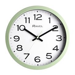 RAVEL 25cm Kitchen Wall Clock Sage