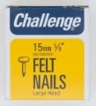 CHALLENGE 15mm Felt Nails