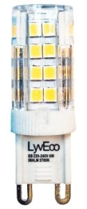 LyvEco LED G9 4w 360 Lumen 4000K Coolwhite