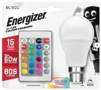 ENERGIZER GLS RGB+W B22