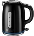 RUSSELL HOBBS Black Quiet Boil Jug Kettle 3kW 1.7L