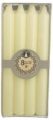 WAXWORKS 4 x 8" Ivory Straight Candles