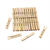 KINGFISHER 30 Pack Wooden Clothes Pegs