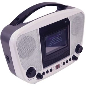 Mr Entertainer Portable BlackB/T Karaoke Player with Monitor