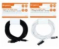 KINGAVON 2m Type C to USB Cable Black/White